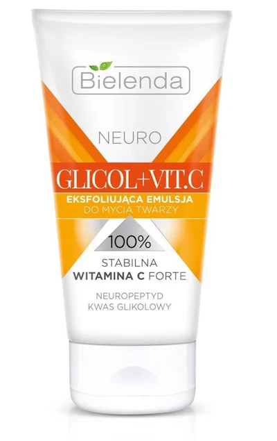 Bielenda Neuro Glicol + Vitamin C Exfoliating Face Cleanser 150 ml