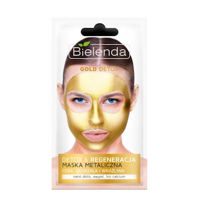 Bielenda Gold Detox Face Mask Mature & Sensitive Skin 8 g
