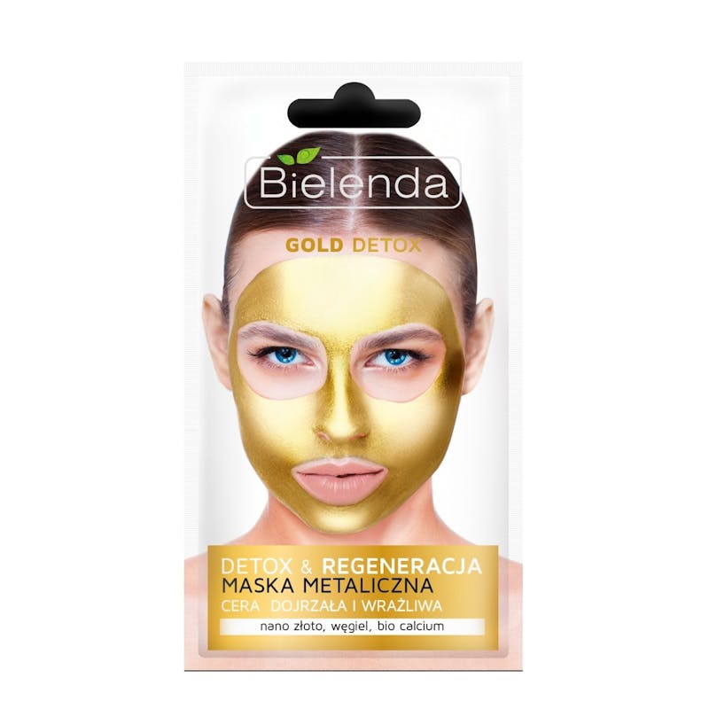 Bielenda Gold Detox Face Mask Mature &amp; Sensitive Skin 8 g