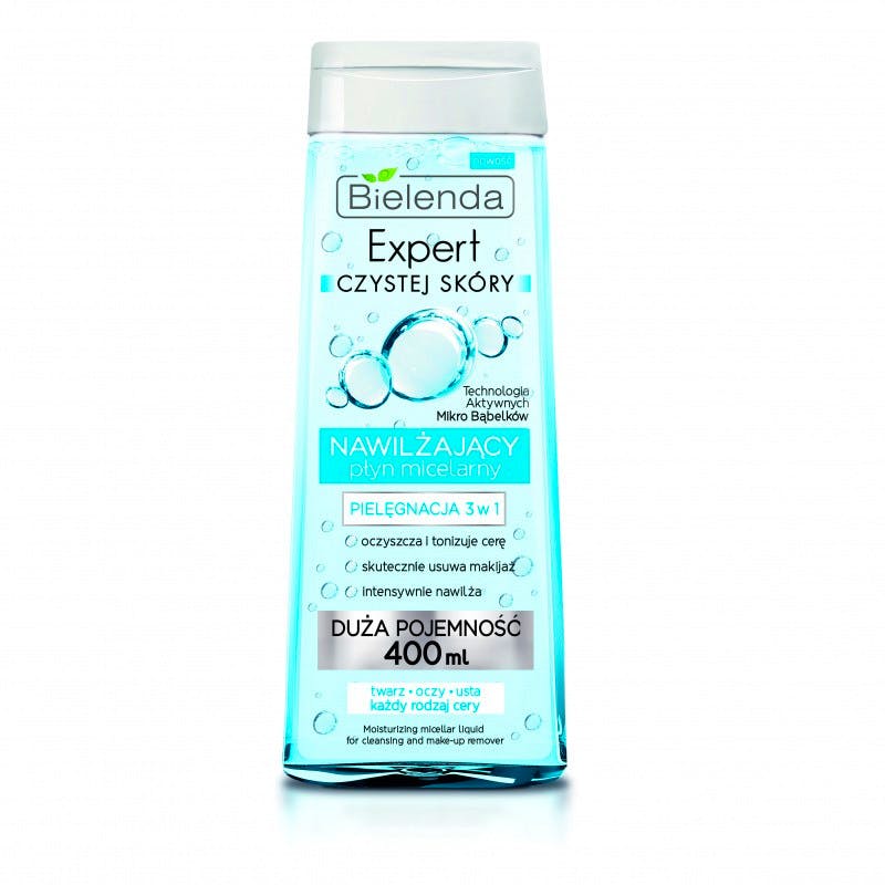 Bielenda Expert 3in1 Moisturizing Micellar Cleanser 400 ml