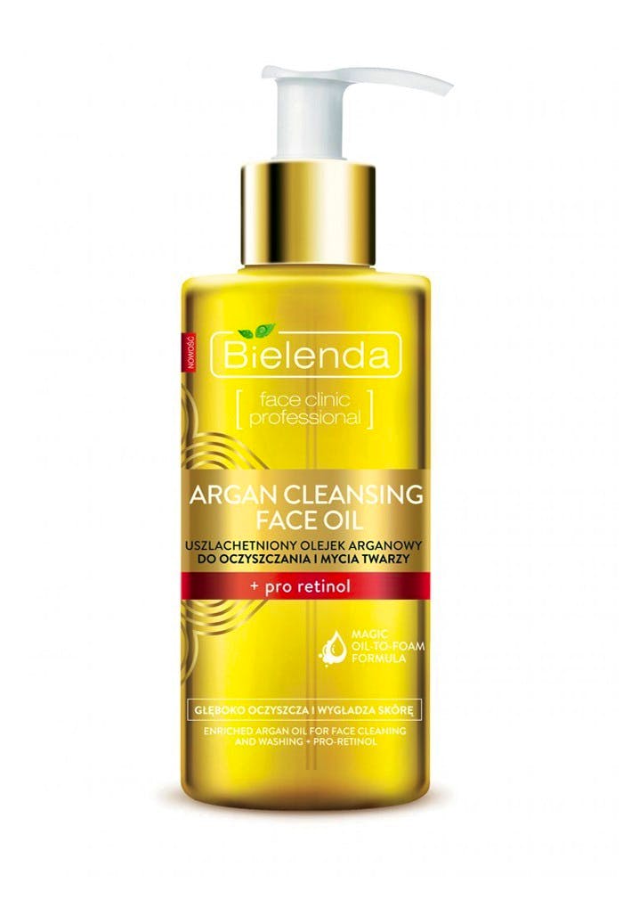 Bielenda Argan Cleansing Face Oil With Pro-Retinol 140 ml