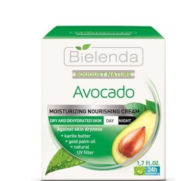 Bielenda Bouquet Nature Avocado Moisturizing Face Cream 50 ml