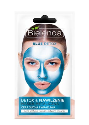 Bielenda Blue Detox Detoxifying Face Mask Dry &amp; Sensitive Skin 8 g