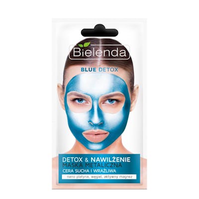Bielenda Blue Detox Detoxifying Face Mask Dry & Sensitive Skin 8 g