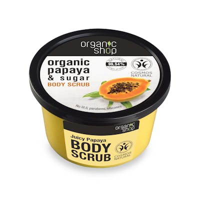 Organic Shop Organic Juicy Papaya & Sugar Body Scrub 250 ml
