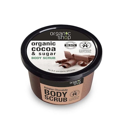 Organic Shop Organic Belgian Chocolate & Sugar Body Scrub 250 ml