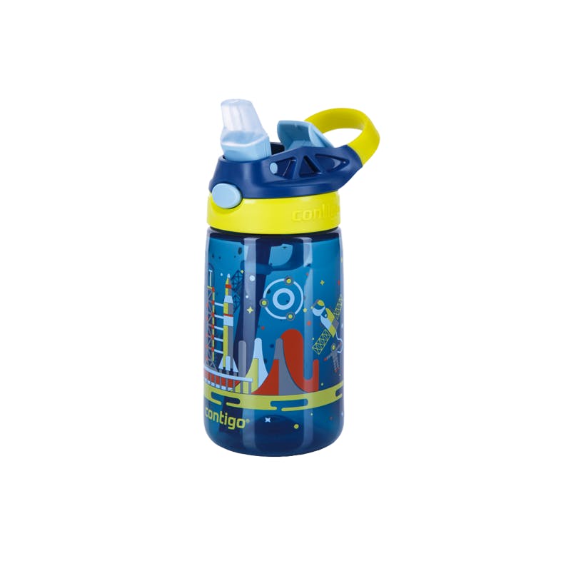 Contigo Kids Gizmo Flip Water Bottle Nautical Space 420 ml