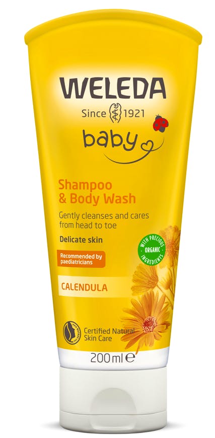 Weleda Baby Calendula Shampoo & Body Wash 200 ml
