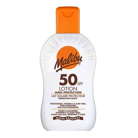 Malibu High Protection Sun Lotion SPF50 200 ml