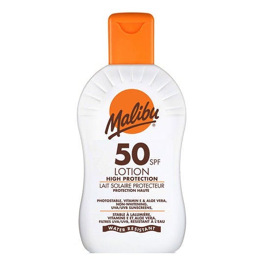 Malibu High Protection Sun Lotion SPF50 200 ml