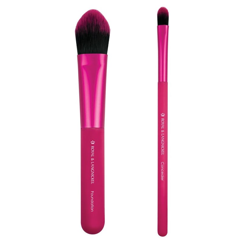 Royal &amp; Langnickel Moda Perfect Complexion Brush Set Pink 2 pcs