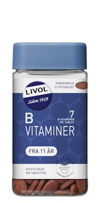 Livol Mono Stærk B-Vitamin 280 stk
