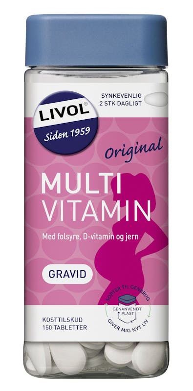 Livol Multi Total Gravid 150 stk - 75.95