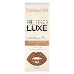 Revolution Makeup Retro Luxe Gloss Lip Kit Truth 5,5 ml + 1 st