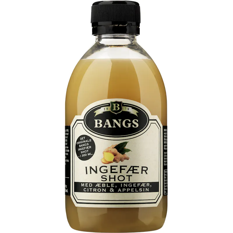 Bangs Ingefær Shot 300 ml - 29.95 kr