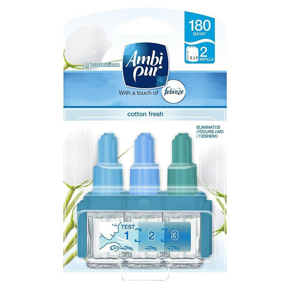 Ambi Pur 3Volution Cotton Fresh Plug In Refill 20 ml