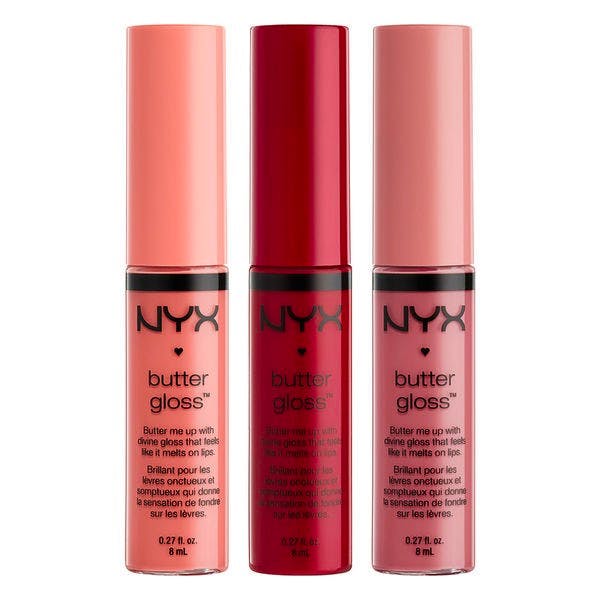 NYX Butter Gloss Set 9 3 x 8 ml £5.79