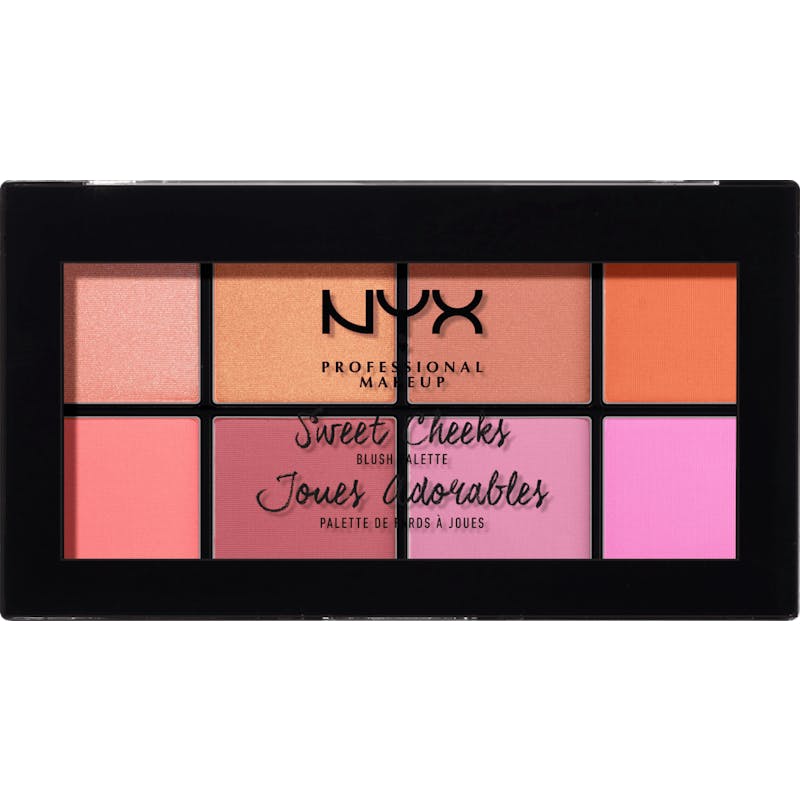 NYX Sweet Cheeks Blush Palette 28 g