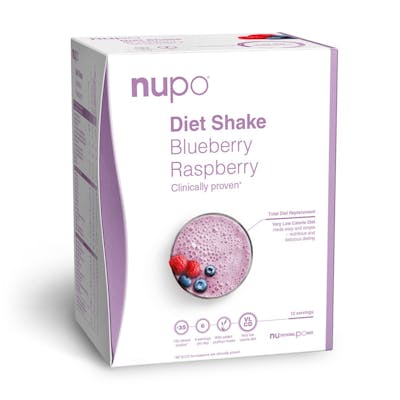 Nupo Kickstart Diet Shake Blueberry Raspberry 384 g
