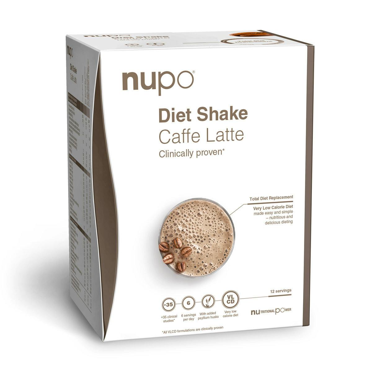 Nupo Kickstart Diet Shake Caffe Latte 384 g