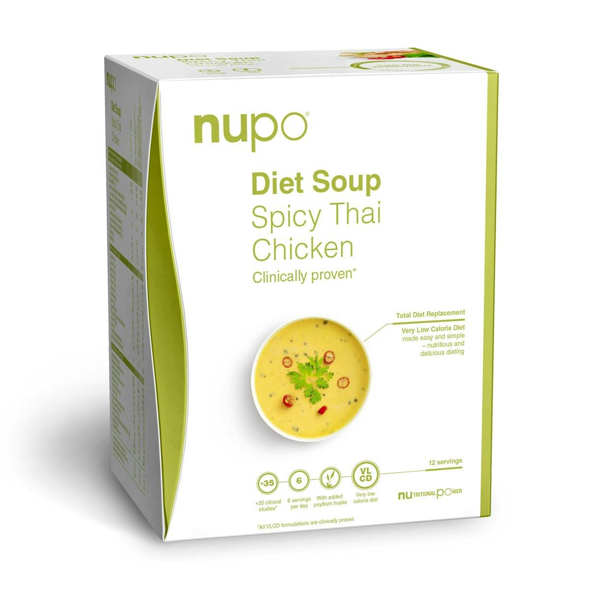 Nupo Kickstart Diet Soup Spicy Thai Chicken 384 g