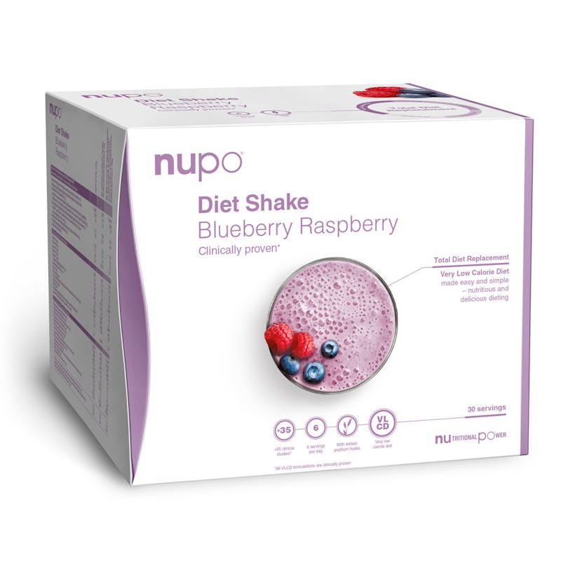 Nupo Kickstart Diet Shake Value Pack Blueberry Raspberry 960 g