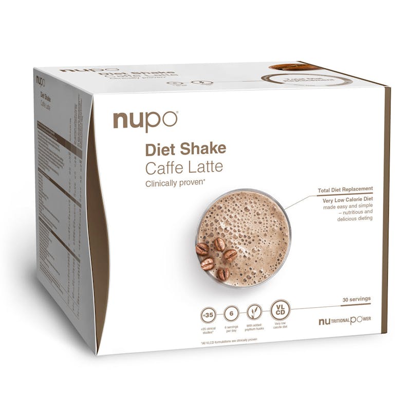 Nupo Kickstart Dieet Shake Waarde Pack Caffe Latte 1344 g