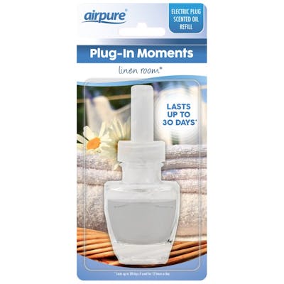 Airpure Plug-In Moments Täyttöpullo Linen Room 1 kpl