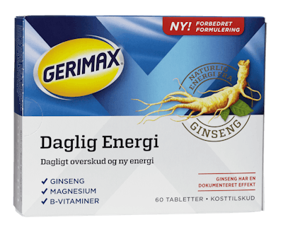 Gerimax Päivittäinen energia 60 kpl