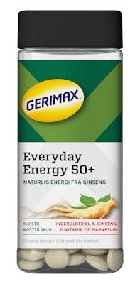 Gerimax Päivittäinen energia 50+ 150 kpl