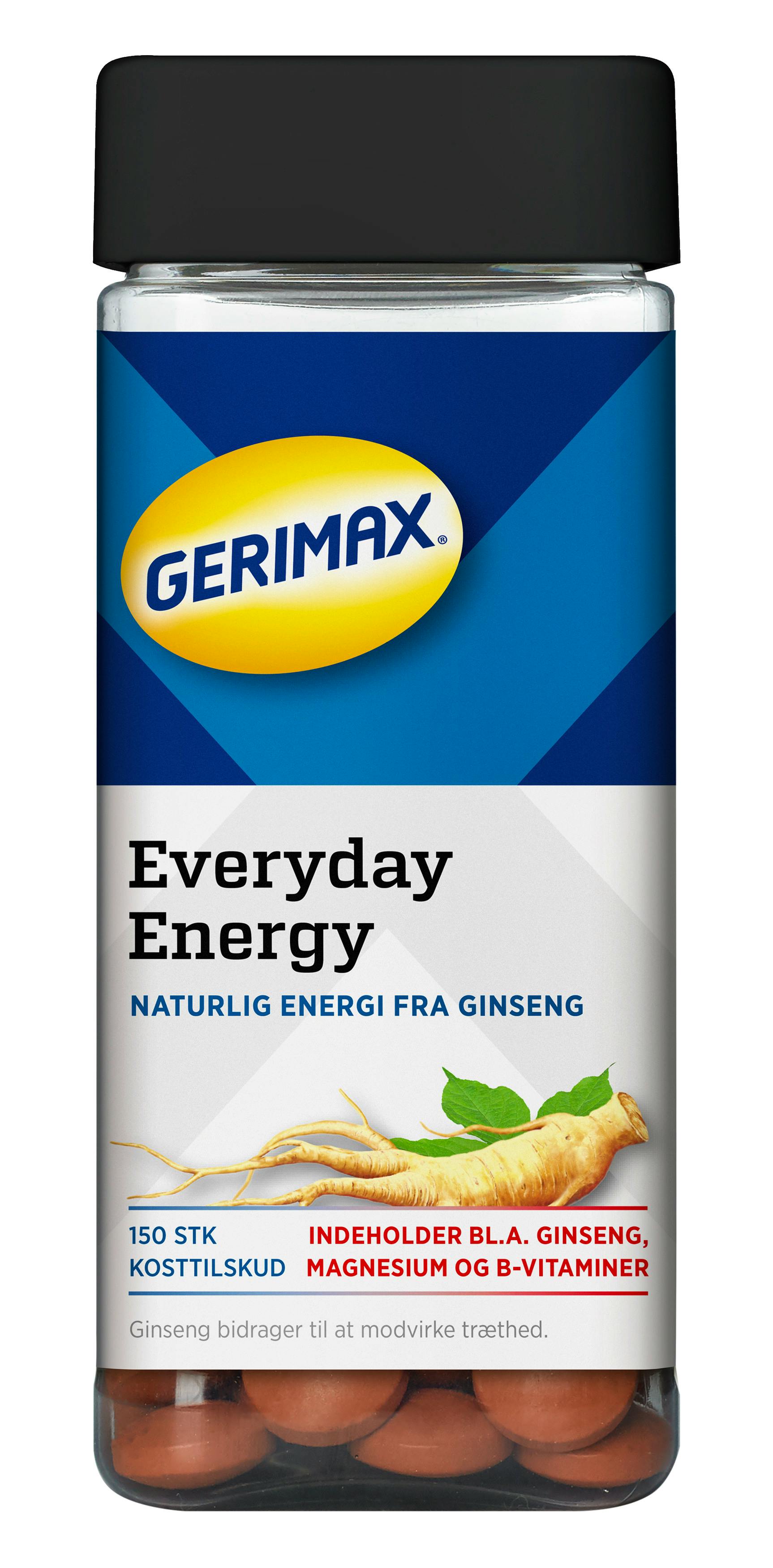 Gerimax Daglig Energi 150 stk
