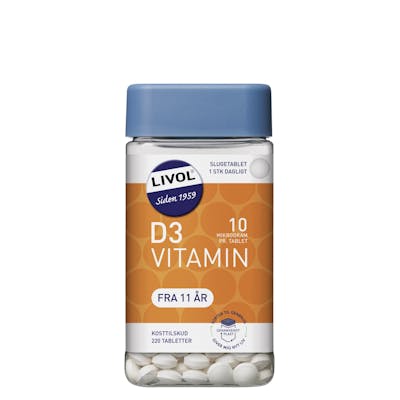 Livol Vitamine D3 220 st