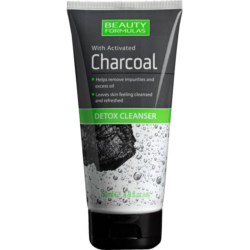 Beauty Formulas Charcoal Detox Cleanser 150 ml