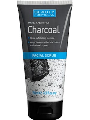 Beauty Formulas Charcoal Facial Scrub 150 ml