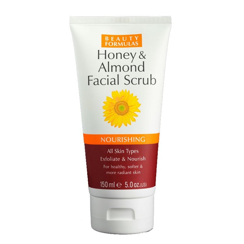 Beauty Formulas Nourishing Honey &amp; Almond Facial Scrub 150 ml