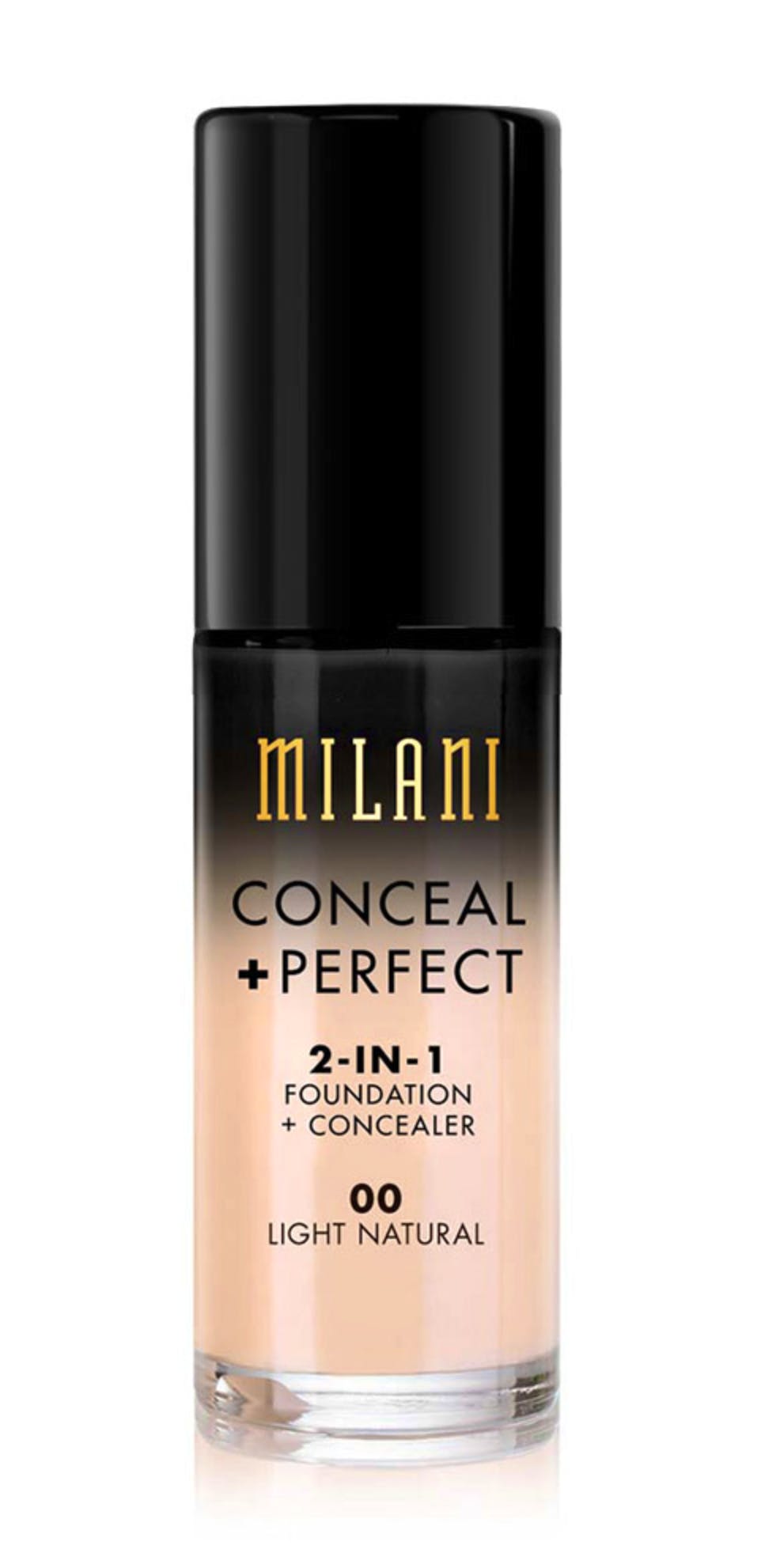 Milani Conceal + Perfect 2in1 Foundation + Concealer 00 Light Natural 30 ml