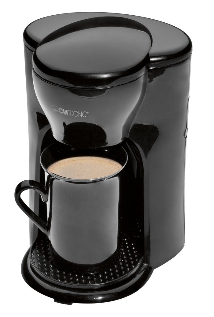 Clatronic KA 3356 Liten Kaffebryggare Svart 1 st