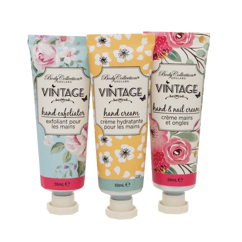 Body Collection Vintage Bouquet Trio Of Treats 3 x 50 ml