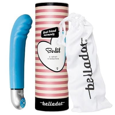 Belladot Bodil G-Spot Vibrator Blue 1 stk