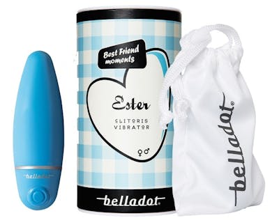 Belladot Ester Clitoris Vibrator Blue 1 pcs