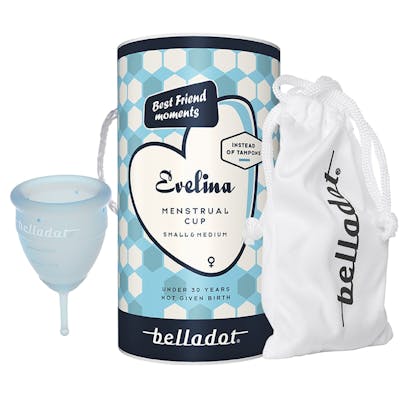 Belladot Evelina Menstrual Cup Small &amp; Medium Small &amp; Medium