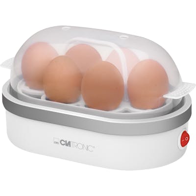 Clatronic EK 3497 Egg Boiler White Silver 1 stk