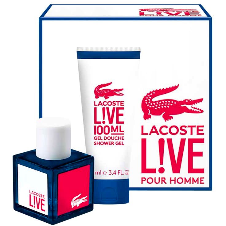 Lacoste live outlet shower gel