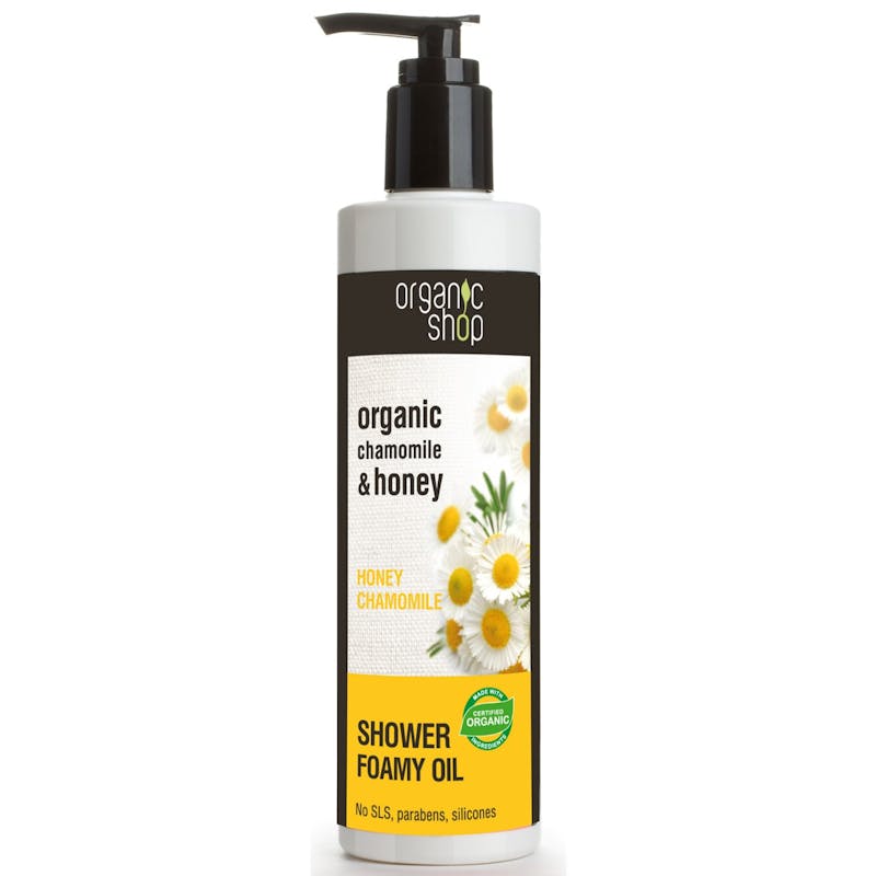 Organic Shop Organic Chamomile &amp; Honey Shower Foamy Oil 280 ml