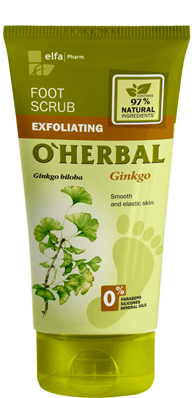 O'Herbal Gingko Exfoliating Foot Scrub 150 ml £2.79