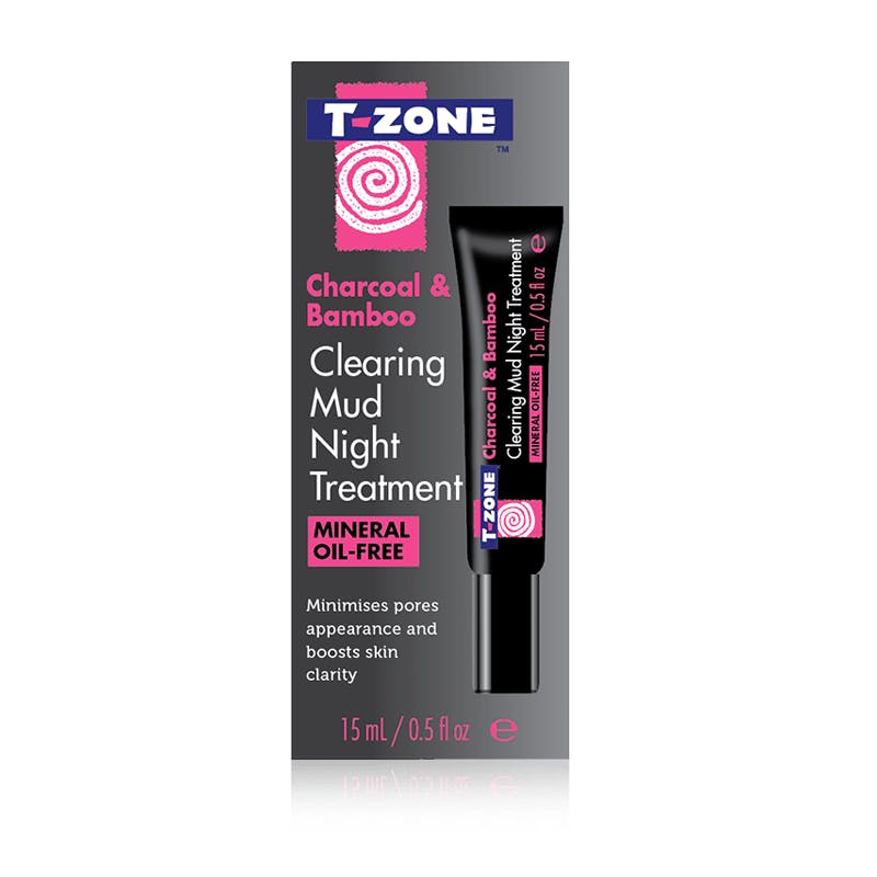 T-Zone Charcoal &amp; Bamboo Clearing Mud Night Treatment 15 ml