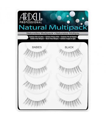 Ardell Natural Multipack Babies Black 4 pairs