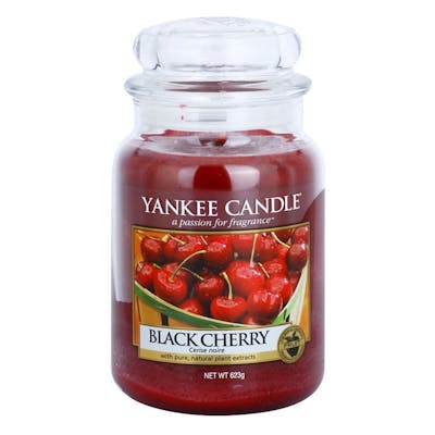 Yankee Candle Classic Large Jar Black Cherry Candle 623 g