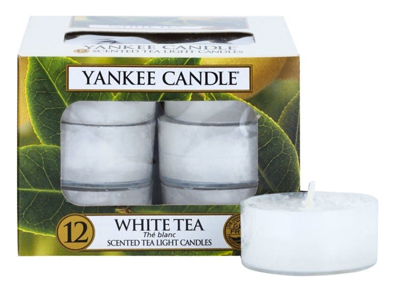 Yankee Candle Classic Tea Lights White Tea Candle 12 pcs £4.99