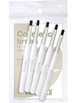 Refectocil Eyelash &amp; Eyebrow Tinting Cosmetic Brush Silver 5 pcs